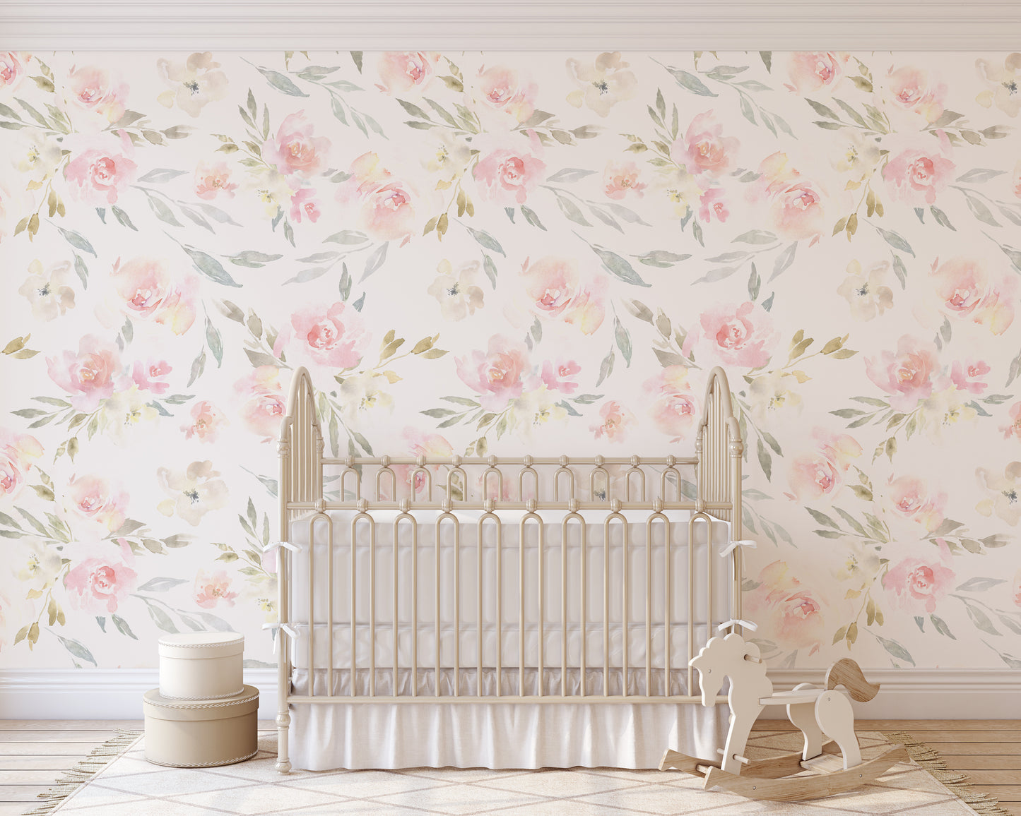 Wallpaper Delaney Blush Pink