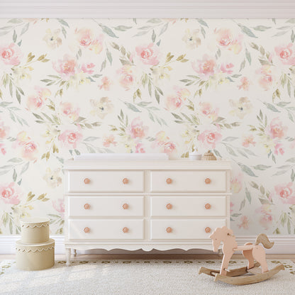 Wallpaper Delaney Blush Pink